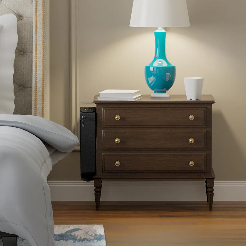 RPNB Mounted Quick Access Drop Down Handgun Safe with Digit Keypad Lock RP311E