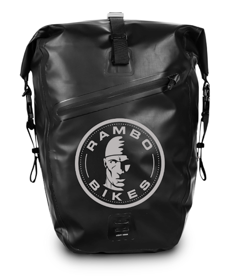 Rambo Black Waterproof Accessory Bag