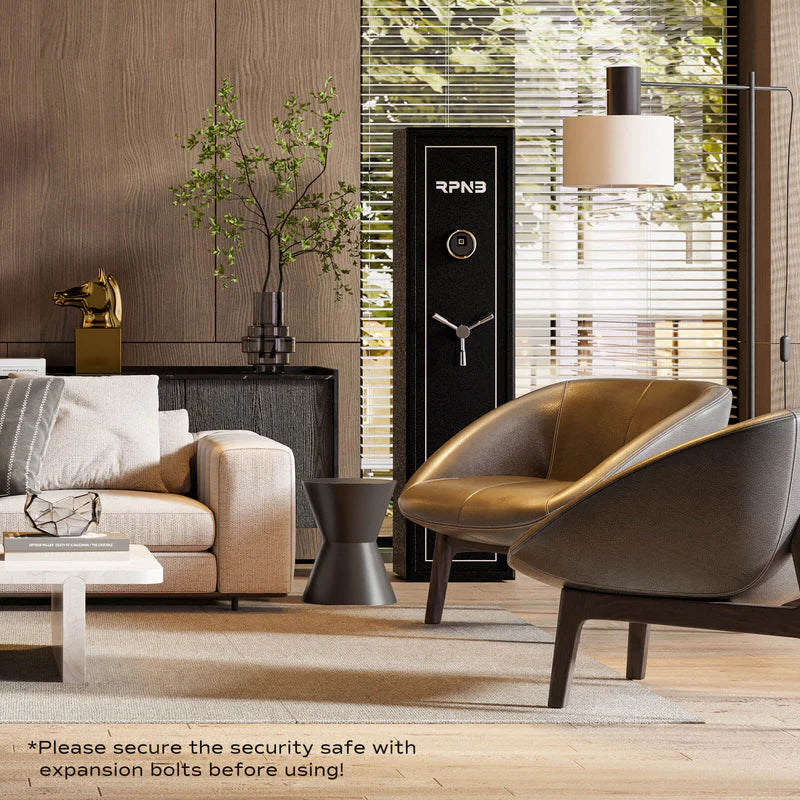 RPNB 5-Gun Biometric Rifle Safe RP5FR