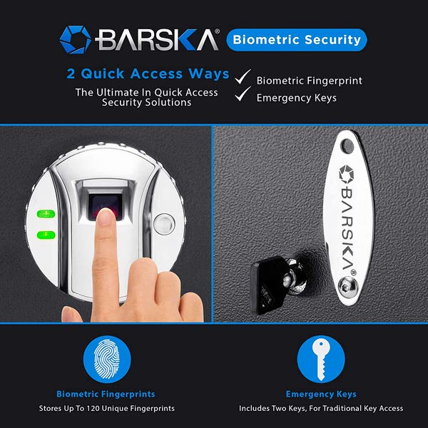 Barska AX11620 Biometric Security Safe