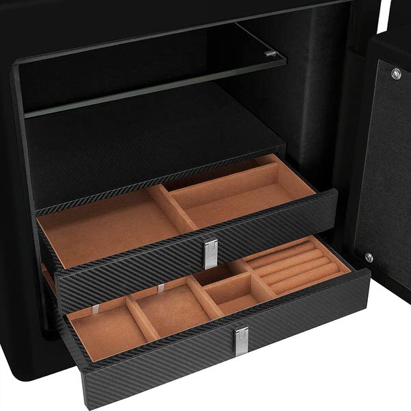 Barska AX13616 Keypad Fireproof Jewelry Safe White