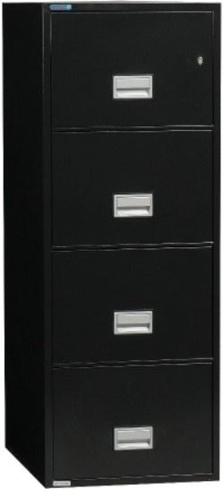 Phoenix Safe LTR4W31 Vertical 31 Inch 4-Drawer Letter Fire and Water Resistant File Cabinet