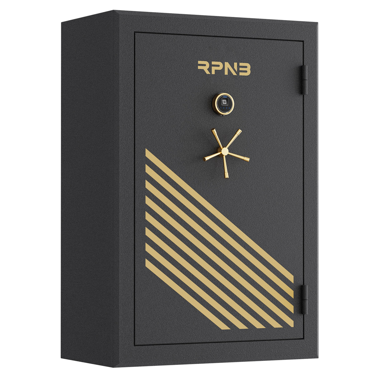 RPNB 45-Gun Large Fireproof Biometric Fingerprint Gun Safe for Pistols and Rifles RPFS45