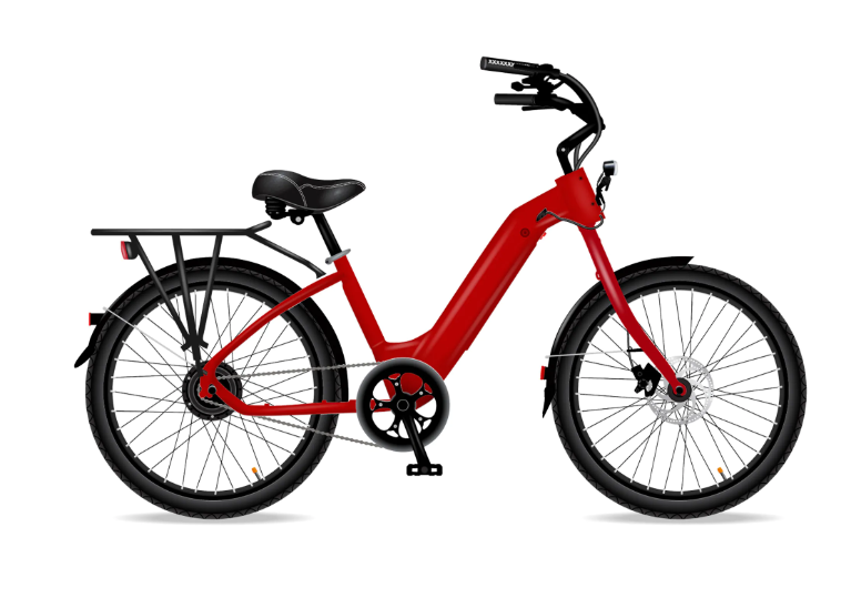 Electric Bike Company Red Model E