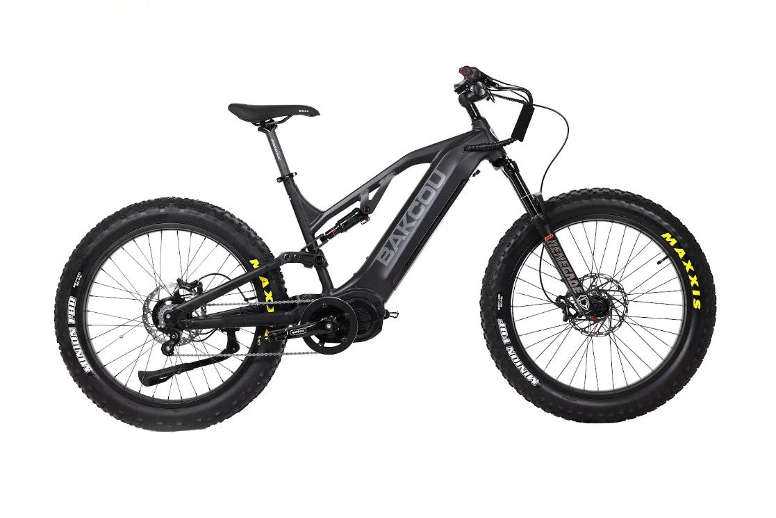 Bakcou Scout Jager Full Suspension Fat Tire Electric Bike