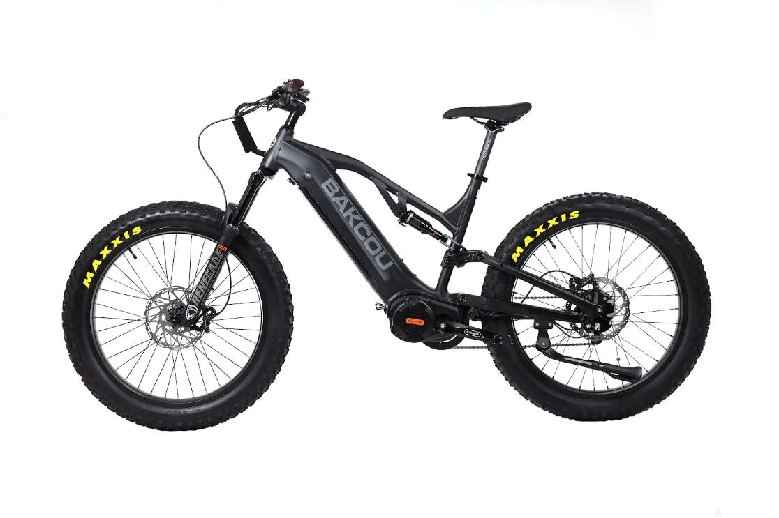 Bakcou Scout Jager Full Suspension Fat Tire Electric Bike