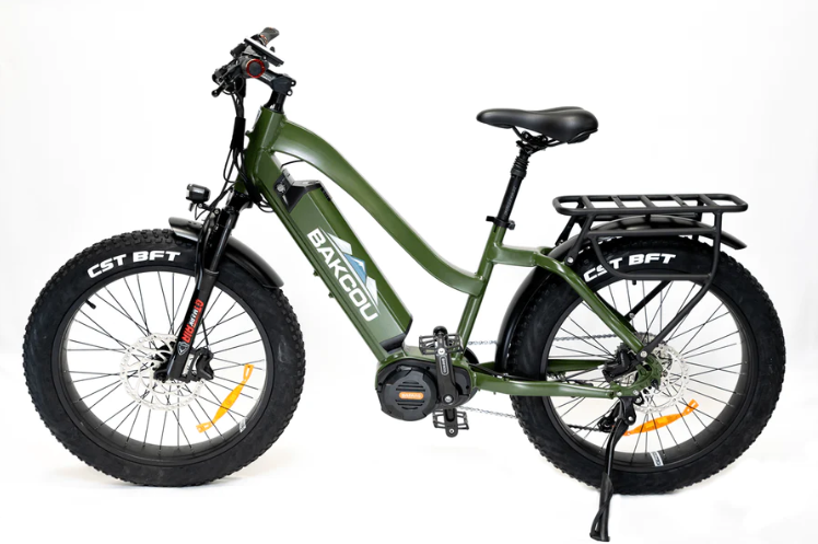 Bakcou Mule Step-Through (ST) 24" Fat Tire Electric Bike