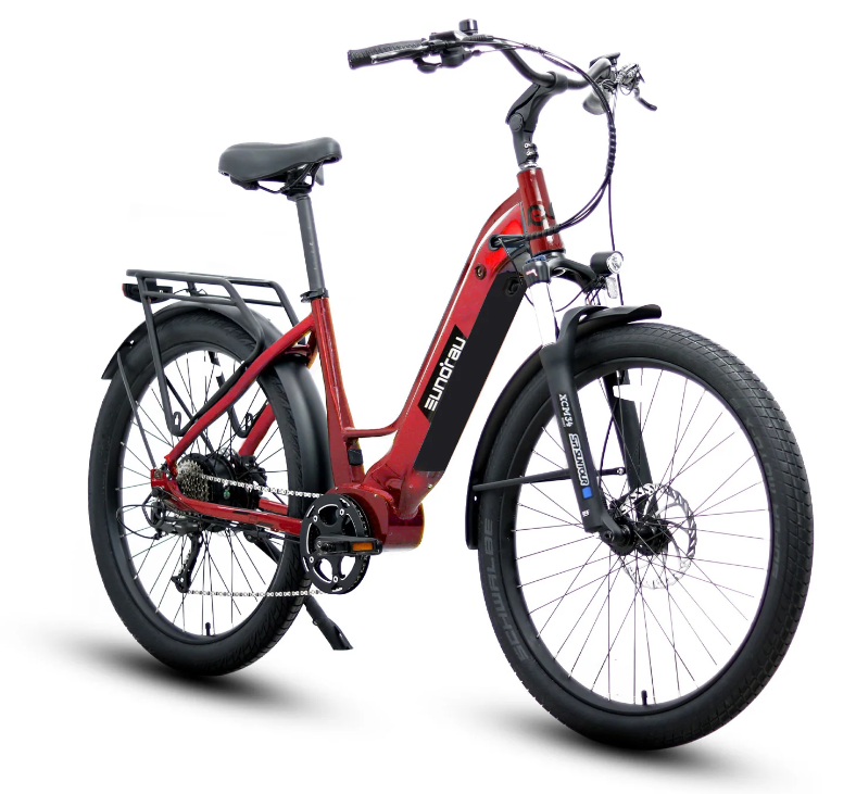 Eunorau META275-ST Step Thru Commuter Electric Bike 48V 500W
