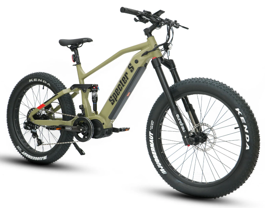 Eunorau SPECTER-S Full Suspension Fat Tire Electric Bike