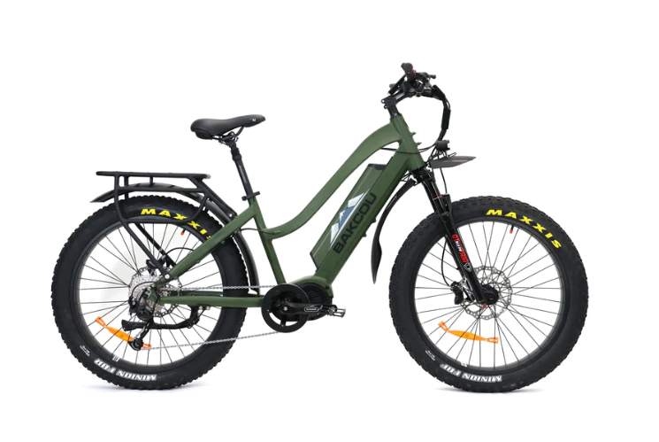 Bakcou Mule Step-Through (ST) 26" Fat Tire Electric Bike