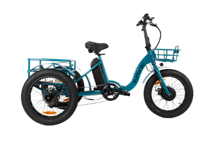 Eunorau NEW-TRIKE Step Through Fat Tire Folding Electric Trike
