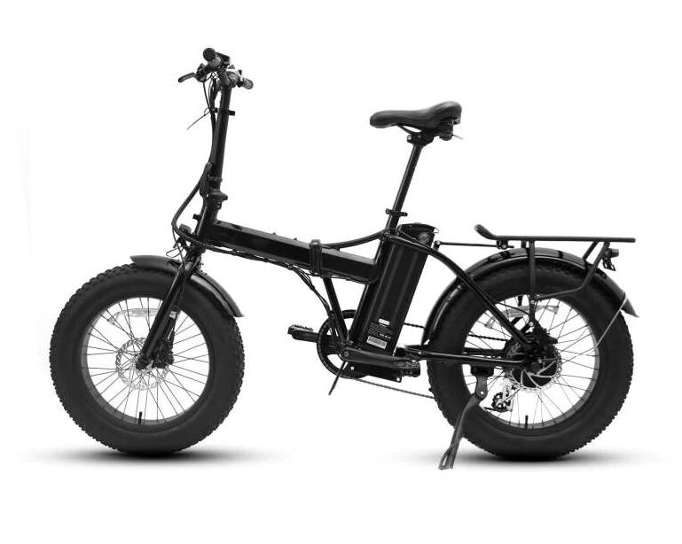 Eunorau E-FAT-MN Folding Fat Tire Electric Bike 48V 500W