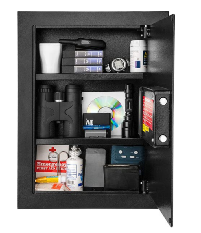 Barska AX12038 Biometric Wall Safe