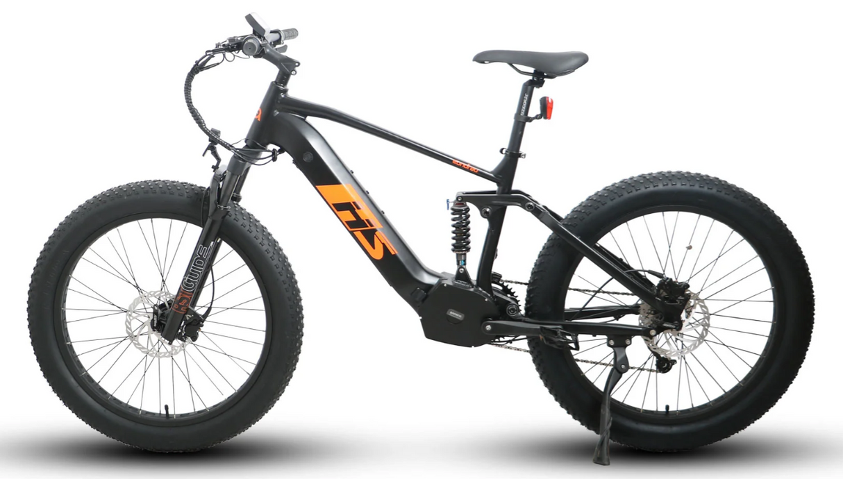Eunorau FAT-HS Fat Tire Mid-Drive Electric Bike 1000W 48V