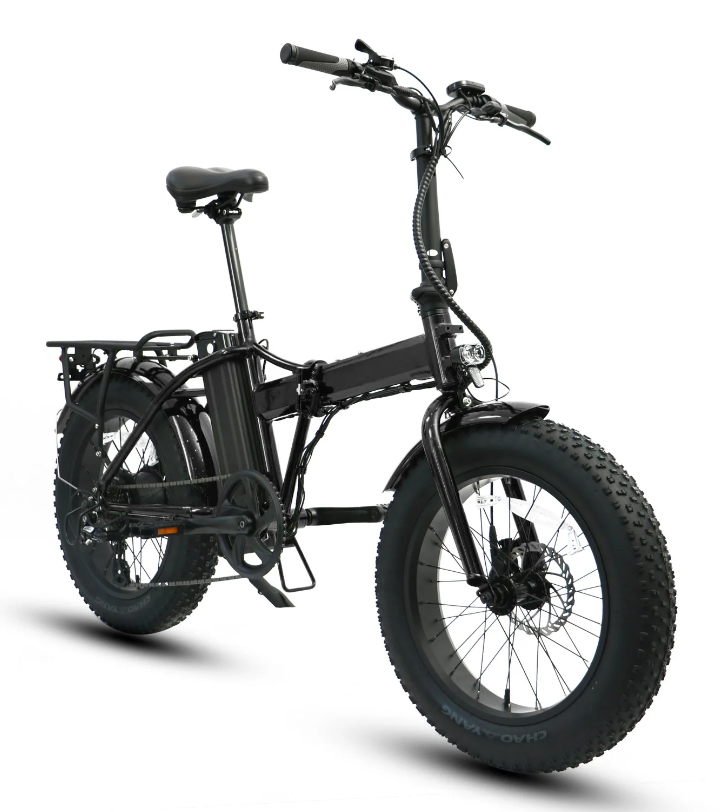 Eunorau E-FAT-MN Folding Fat Tire Electric Bike 48V 500W