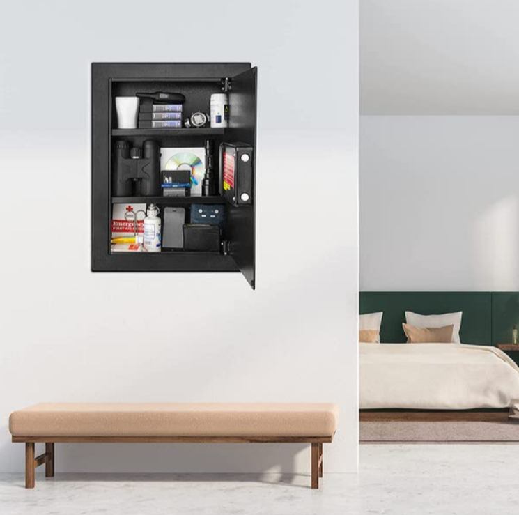 Barska AX12038 Biometric Wall Safe