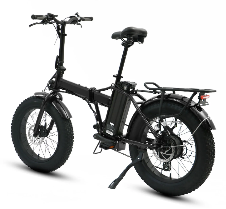 Eunorau E-FAT-MN Folding Fat Tire Electric Bike 48V 500W
