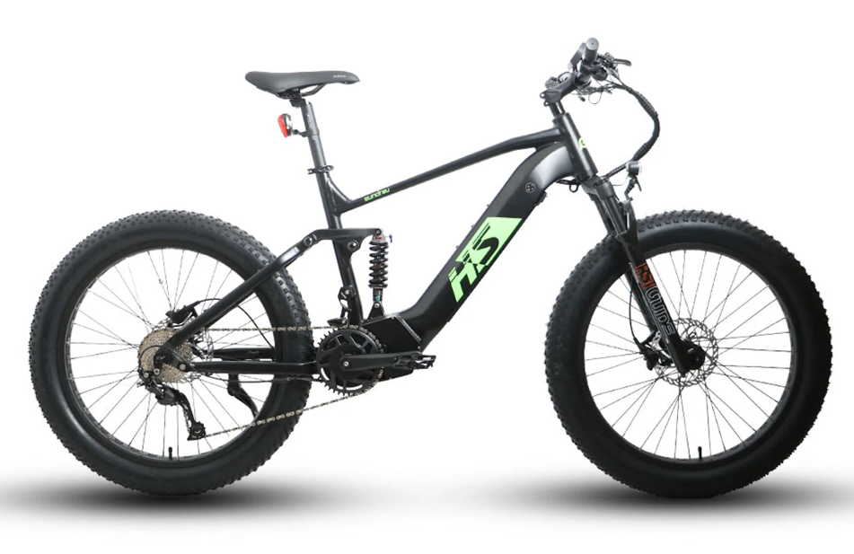 Eunorau FAT-HS Fat Tire Mid-Drive Electric Bike 1000W 48V