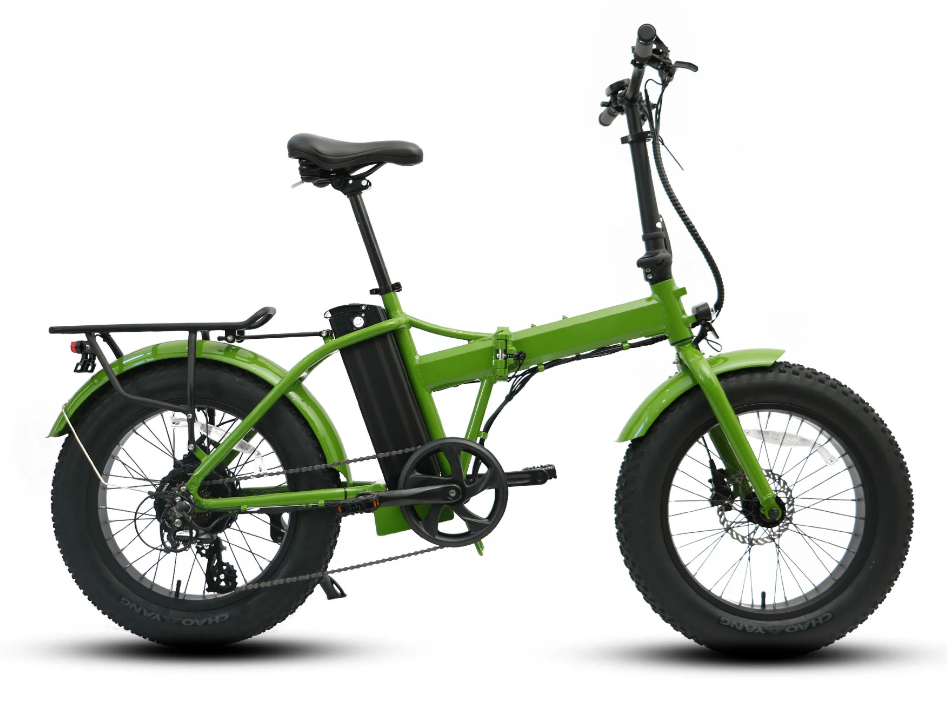 Eunorau E-FAT-MN Folding Fat Tire Electric Bike 48V 500W