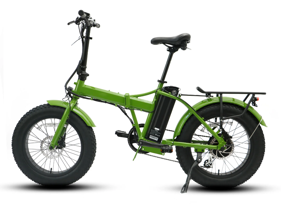 Eunorau E-FAT-MN Folding Fat Tire Electric Bike 48V 500W