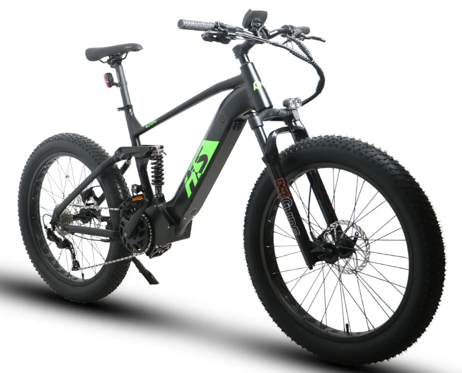 Eunorau FAT-HS Fat Tire Mid-Drive Electric Bike 1000W 48V