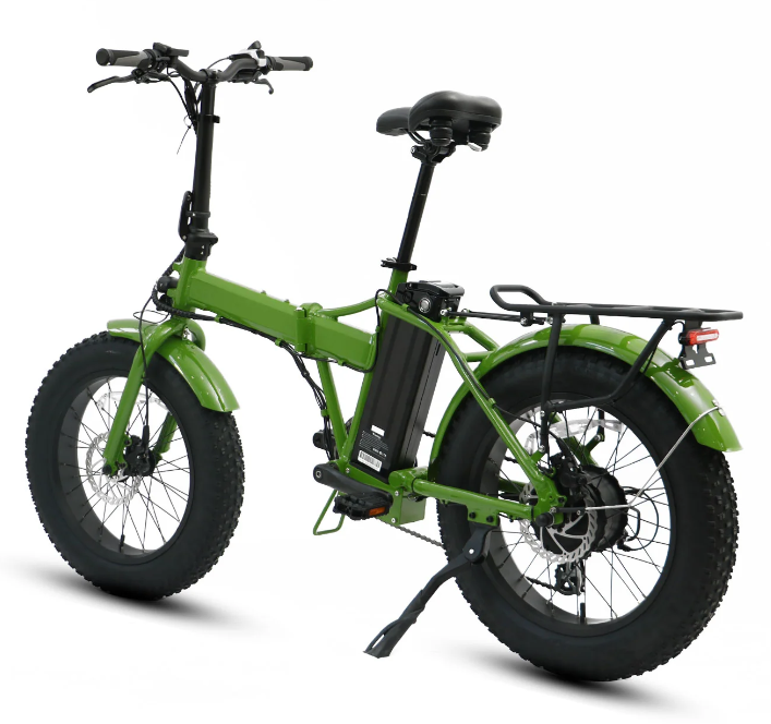 Eunorau E-FAT-MN Folding Fat Tire Electric Bike 48V 500W