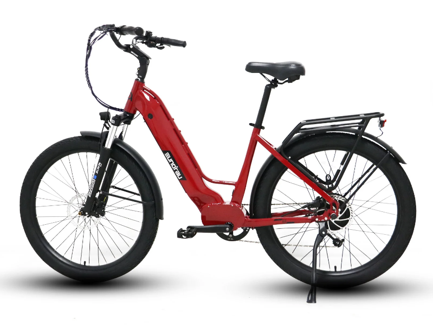 Eunorau META275-ST Step Thru Commuter Electric Bike 48V 500W