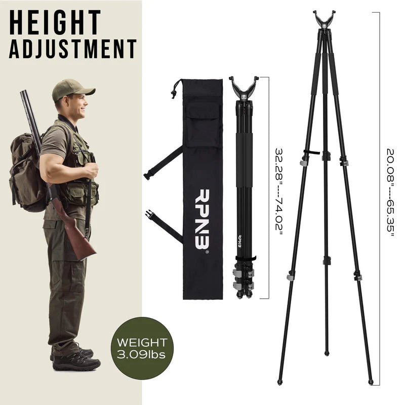 RPNB Adjustable Black Shooting Tripod HTB-1