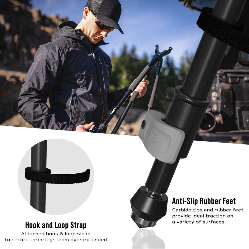 RPNB Adjustable Black Shooting Tripod HTB-1