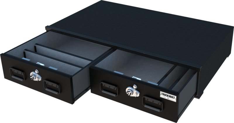 TruckVault Jeep Cherokee Base Line Standard-Height 2 Drawer Medium Length (2019-2022)