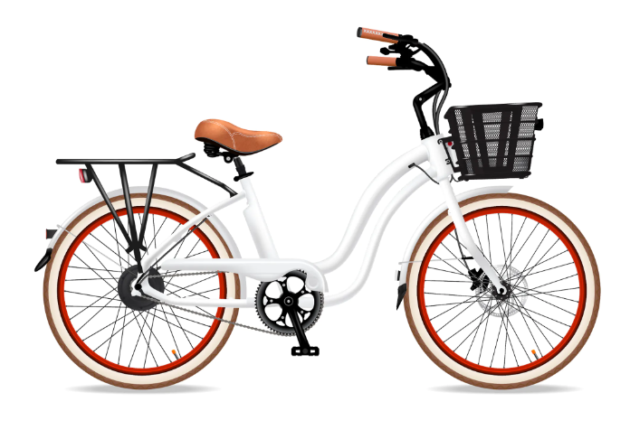 Electric Bike Company White Model Y