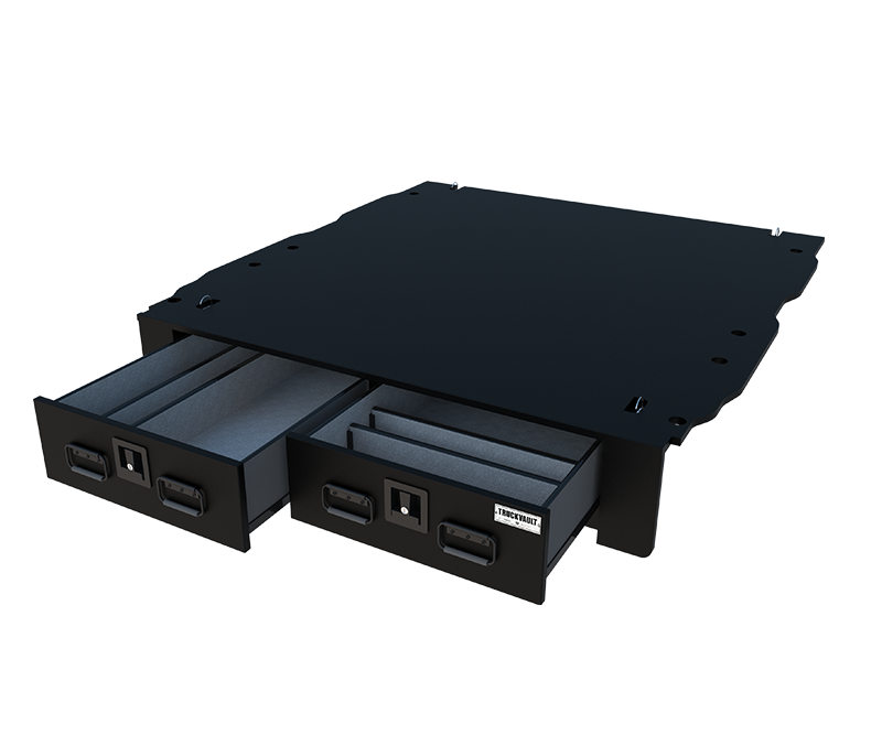 TruckVault Dodge Ram 2500/3500 All Weather Standard-Height 2 Drawer (2021-2022)