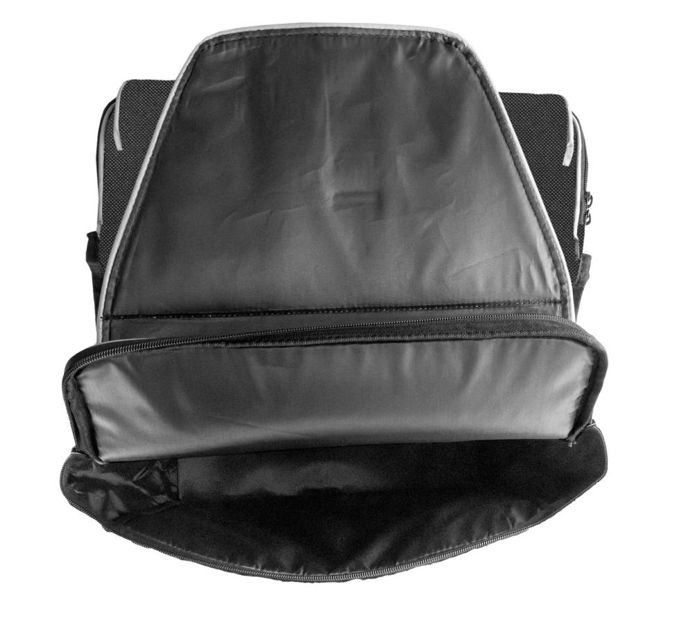 Rambo Double Saddle Accessory Bag-Black