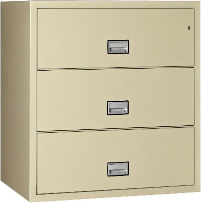 Phoenix Safe LAT3W38 Lateral 38 Inch 3-Drawer Fire and Water Resistant File Cabinet