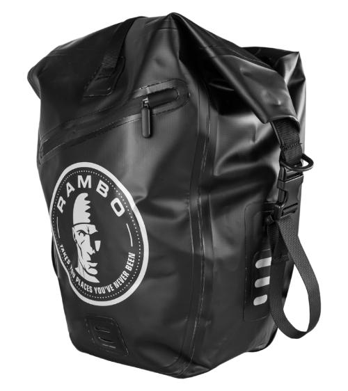 Rambo Black Waterproof Accessory Bag
