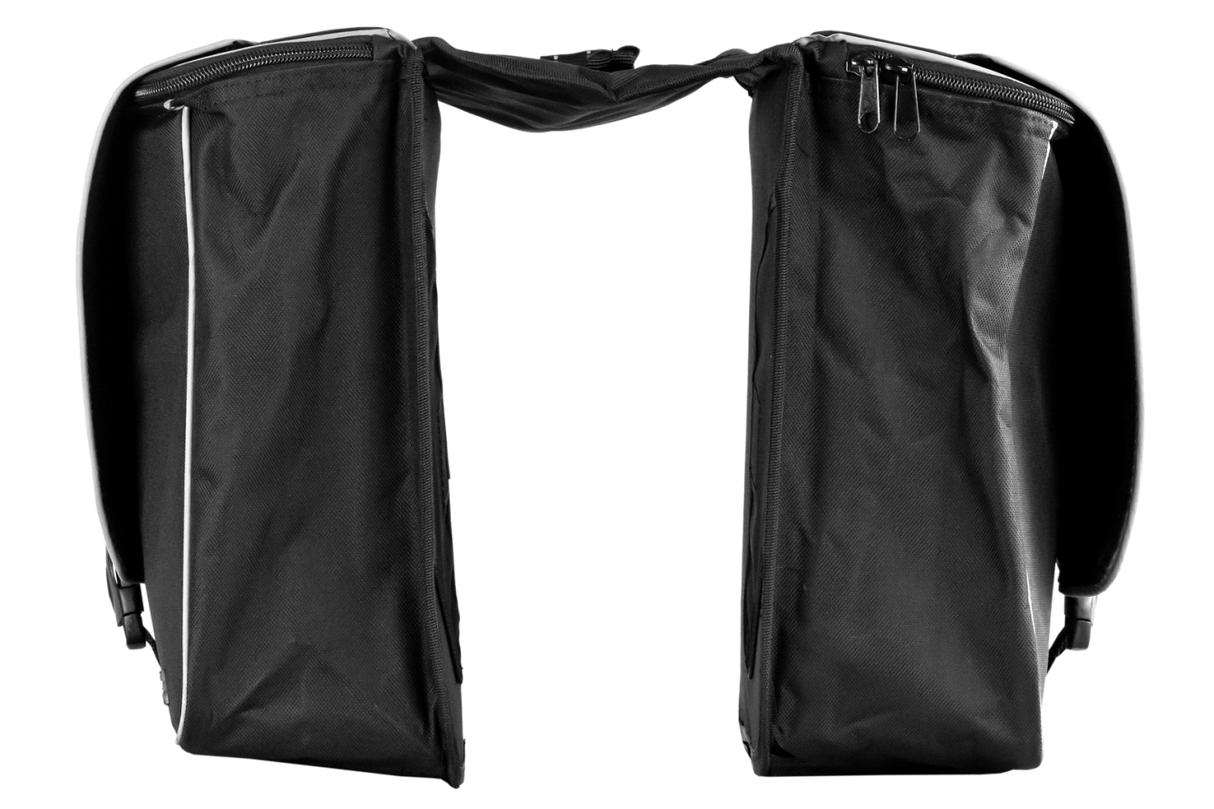 Rambo Double Saddle Accessory Bag-Black