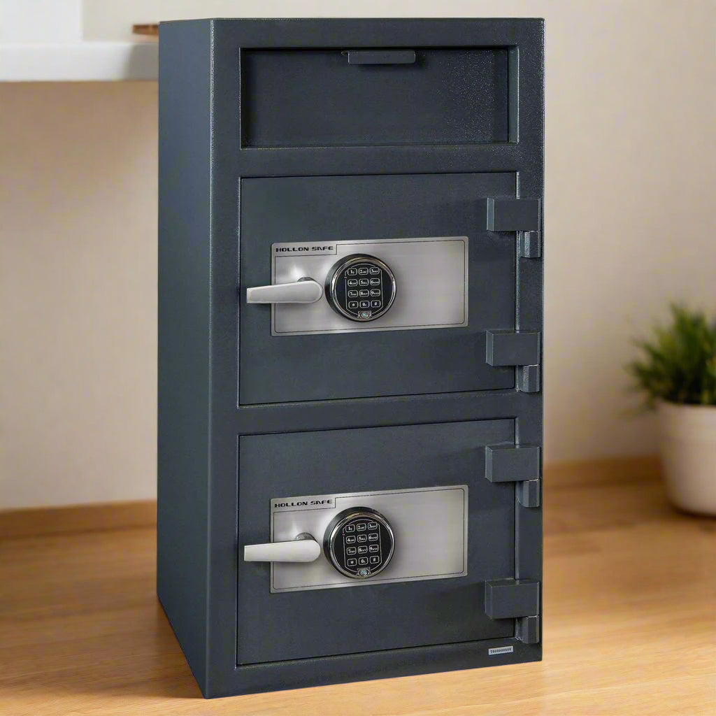 Hollon FDD-4020EE Double Door Depository Safe