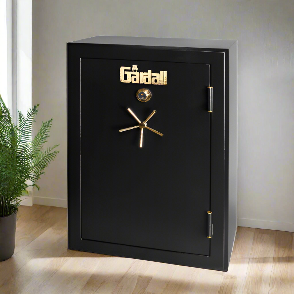 Gardall BGF6040-B-C Black Firelined BF Gun Safe w/ Gold Trim