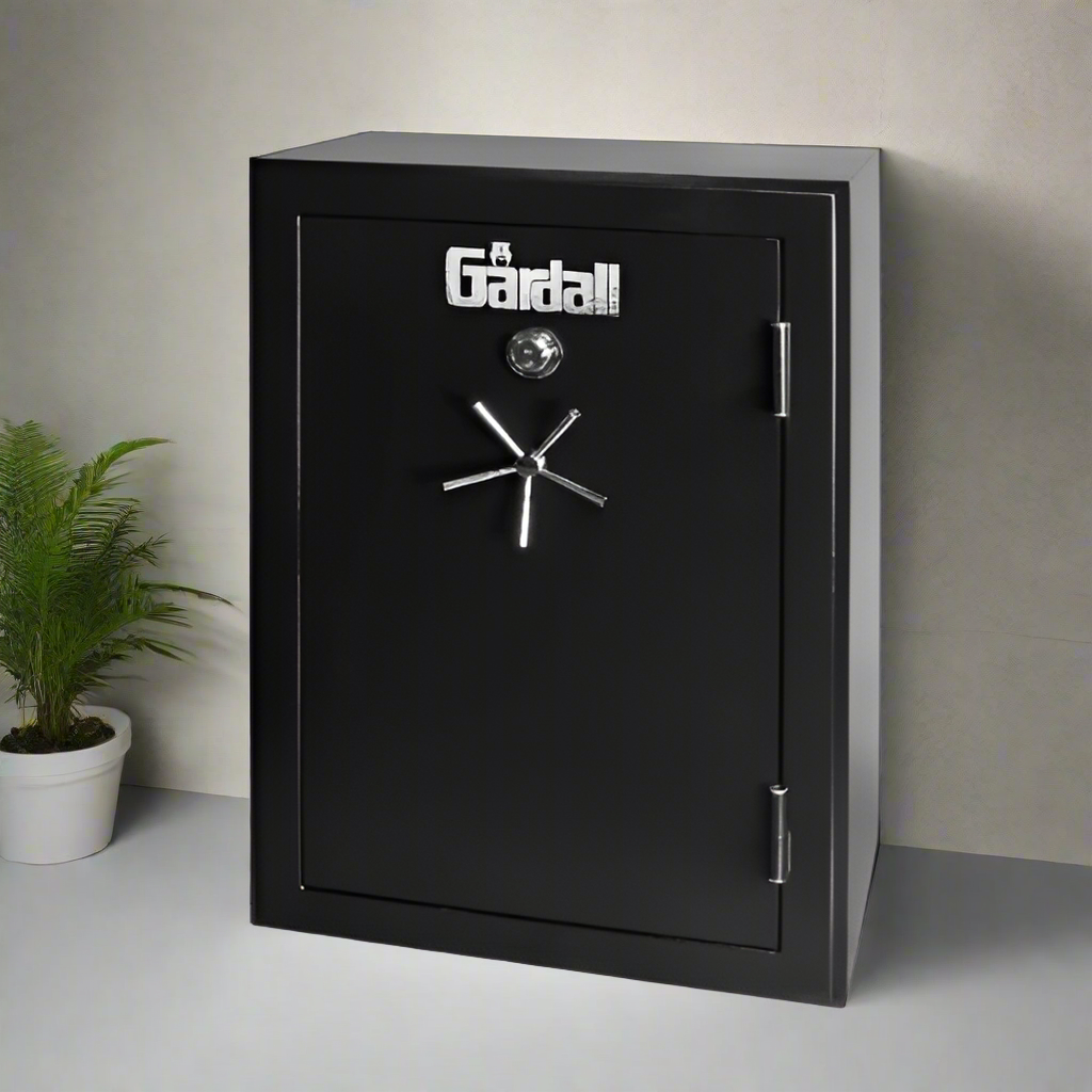 Gardall BGF6040-BS-C Black Firelined BF Gun Safe w/ Silver Trim