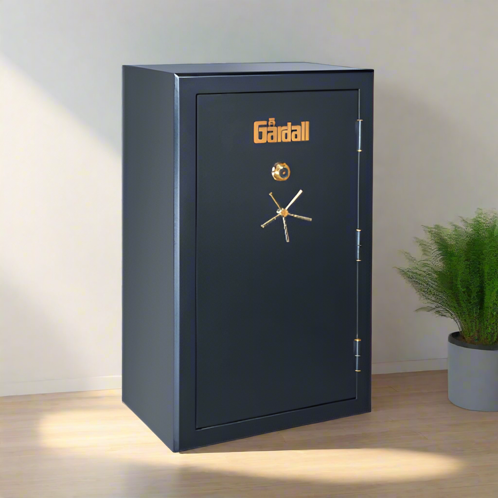 Gardall BGF7242-B-C Black Firelined BF Gun Safe w/ Gold Trim