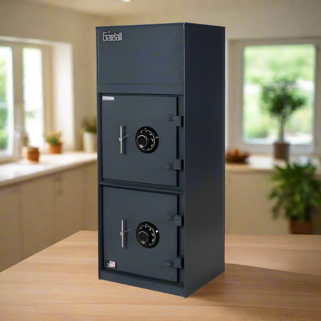 Gardall BL1337CC Back Loading Heavy Duty Double Door Depository Safe