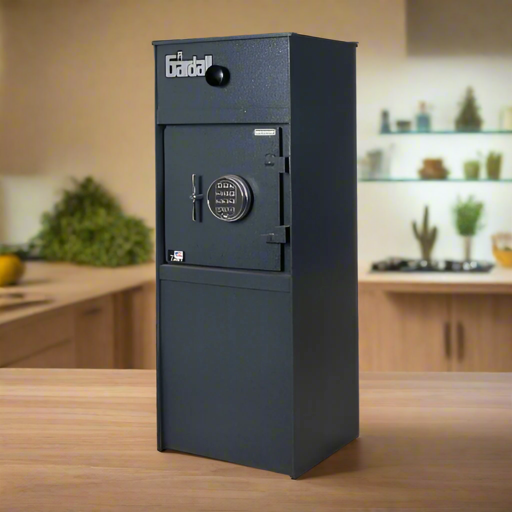 Gardall RC1237SD Rotary Chamber Heavy Duty Single Door Depository Safe
