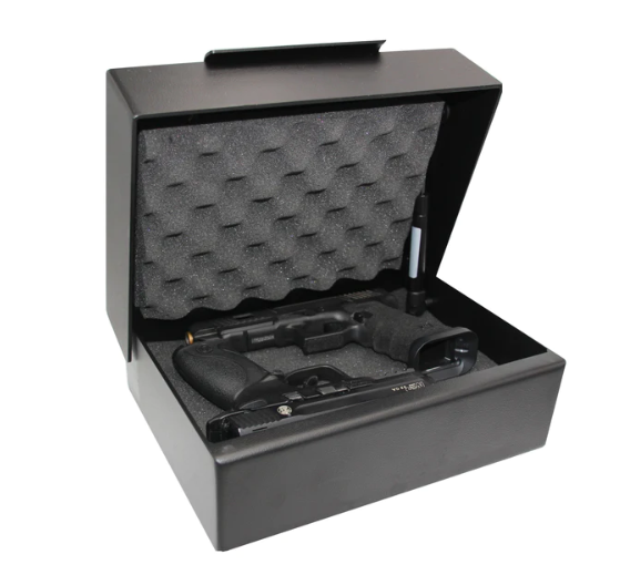 V-Line Brute XD Tactical Heavy Duty Large Handgun Safe with Heavy Duty Lock Cover 1394-S FBLK XD