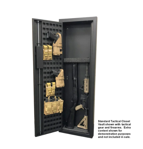 V-Line Tactical Closet Vault In-Wall Safe 51653-S FBLK