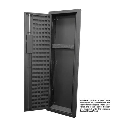 V-Line Tactical Closet Vault In-Wall Safe 51653-S FBLK