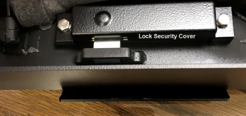 V-Line Brute XD Tactical Heavy Duty Large Handgun Safe with Heavy Duty Lock Cover 1394-S FBLK XD