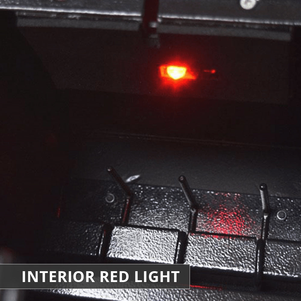 Stealth Biometric Handgun Hanger Safe Quick-Access Security Box