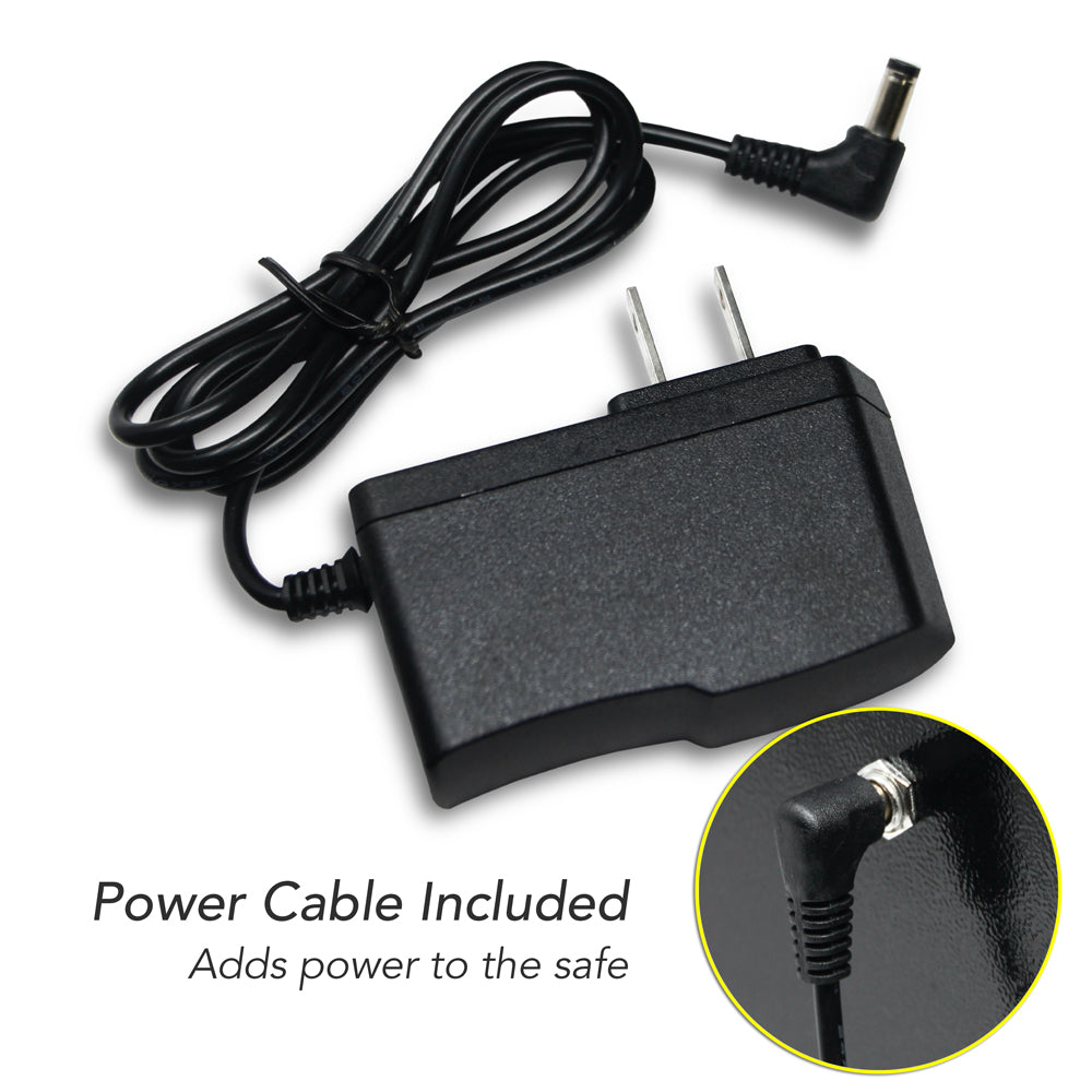 Stealth Biometric Handgun Hanger Safe Quick-Access Security Box