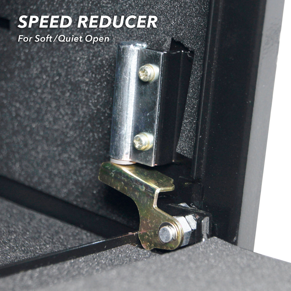 Stealth Biometric Handgun Hanger Safe Quick-Access Security Box