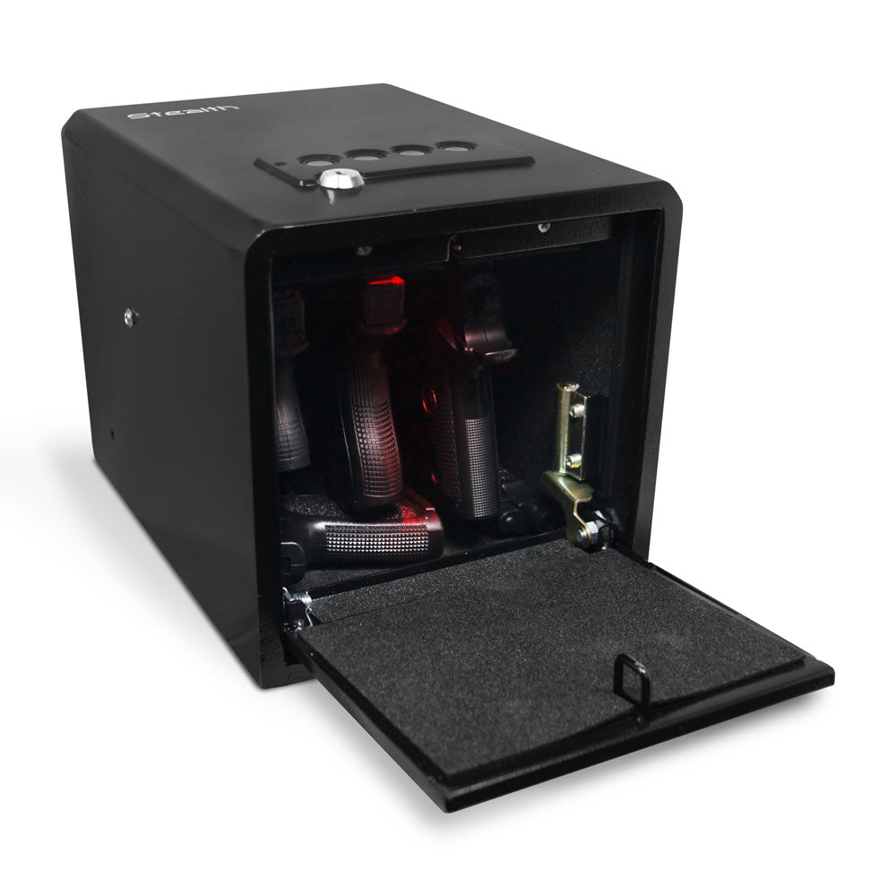Stealth Electronic Handgun Hanger Safe Quick-Access Security Box